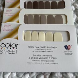 Neutral Color Street Nail Polish 