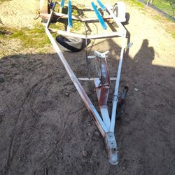 25 Ft   Boat Trailer Works Perfect Light Brake Lights Work...