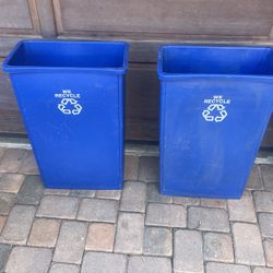 2 Large Recycle Bins-2 For 30