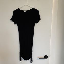 Summer Casual Black Dress