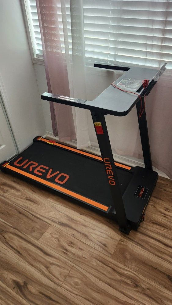 Urevo Compact Foldable Treadmill
