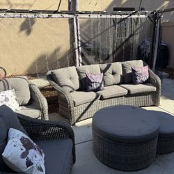 Wicker Patio Set 