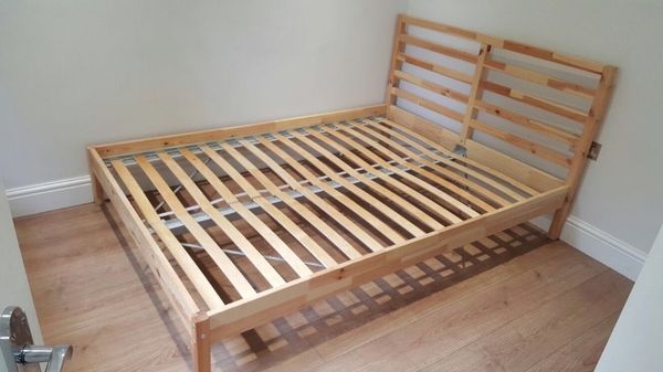Ikea Tarva Solid Wood Full Size Bed For In Fremont Ca Offerup 100sold