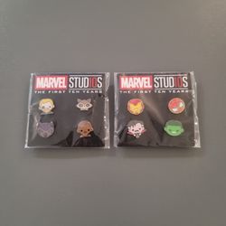 Marvel Studios The First Ten Years Pins New