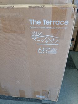 SAMSUNG 65"INCH QLED 4K THE TERRANCE OUTDOOR TV LST7D