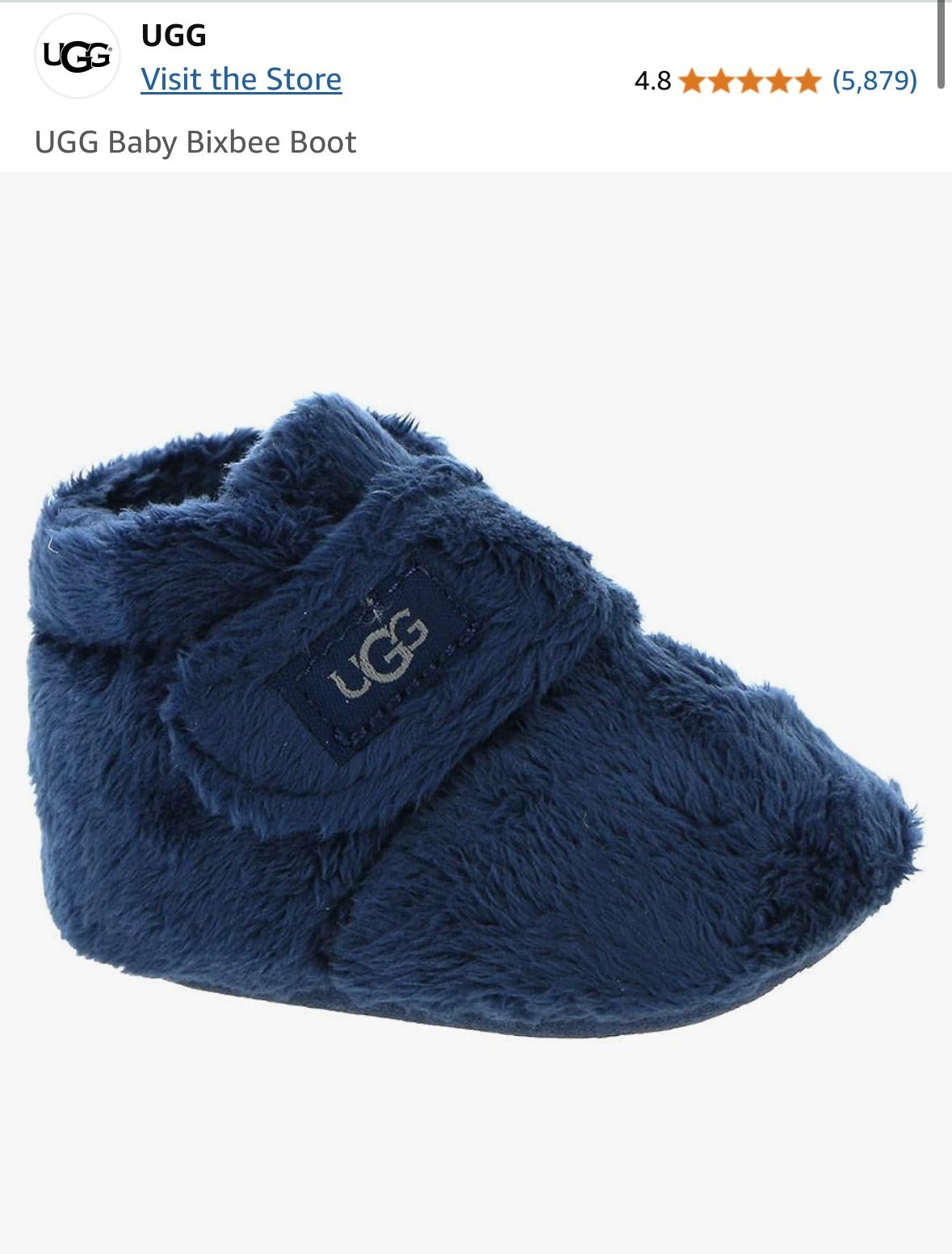 Ugg Baby Booties Size 4/5
