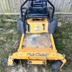 cub cadet RZT zero turn