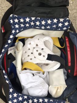 Martial arts bag and equipment