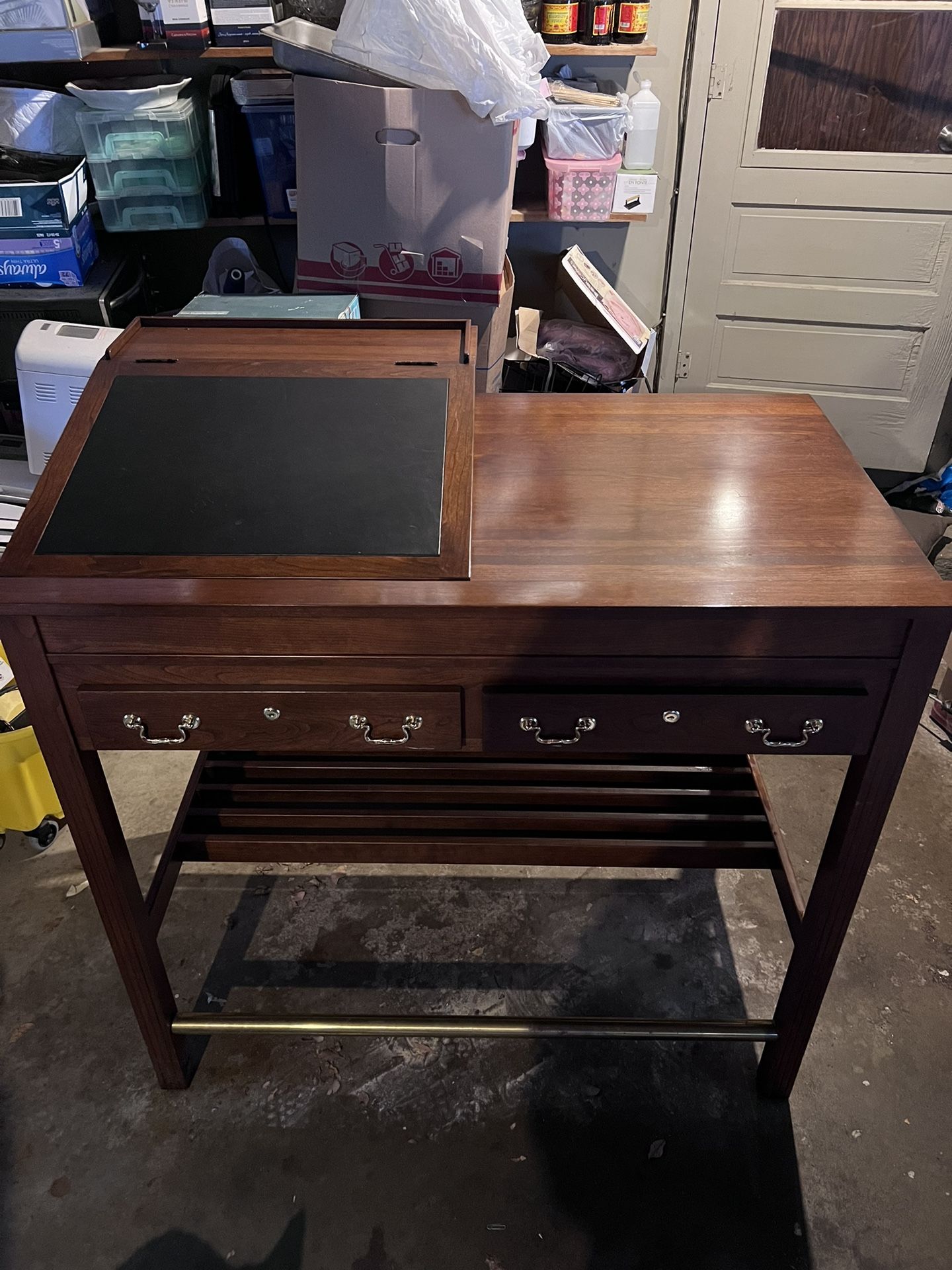 Amish High Chair Office/Studio Table