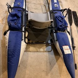 Inflatable Personal Pontoon Fishing Boats