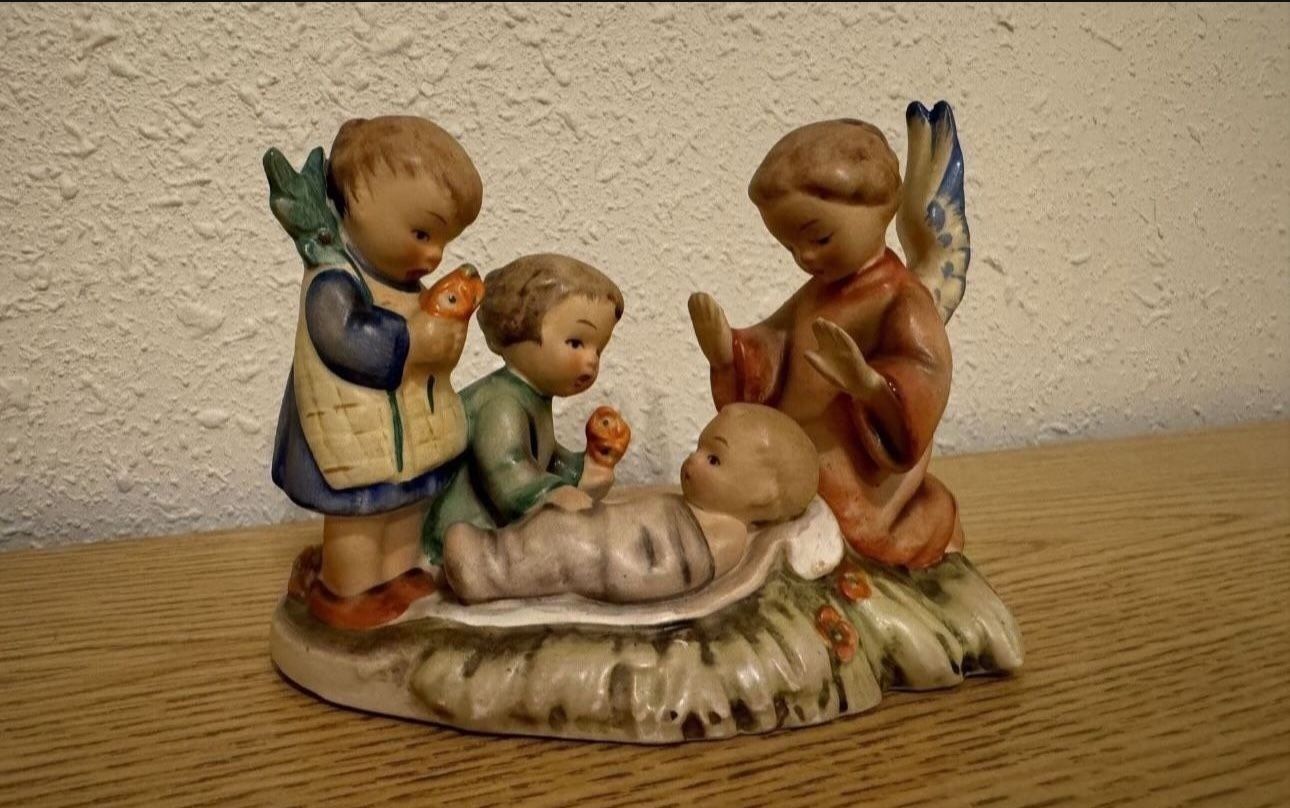 mj hummel silent night figurine