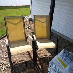 Chair Lawn Chair Metal Frame