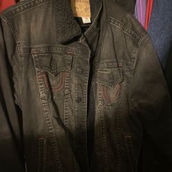 True Religion Denim Trucker Jacket