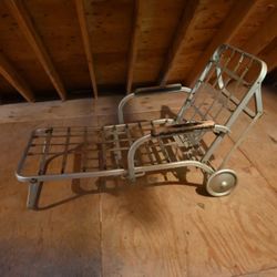 Vintage Chaise Lounge