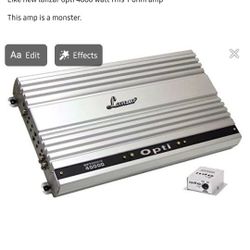 Lanzar Opti Spl 4000D Bass Amp