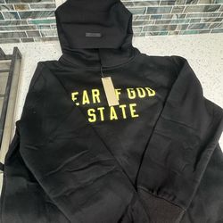 “ESSENTIALS” Hoodie “FEAR OF GOD STATE”