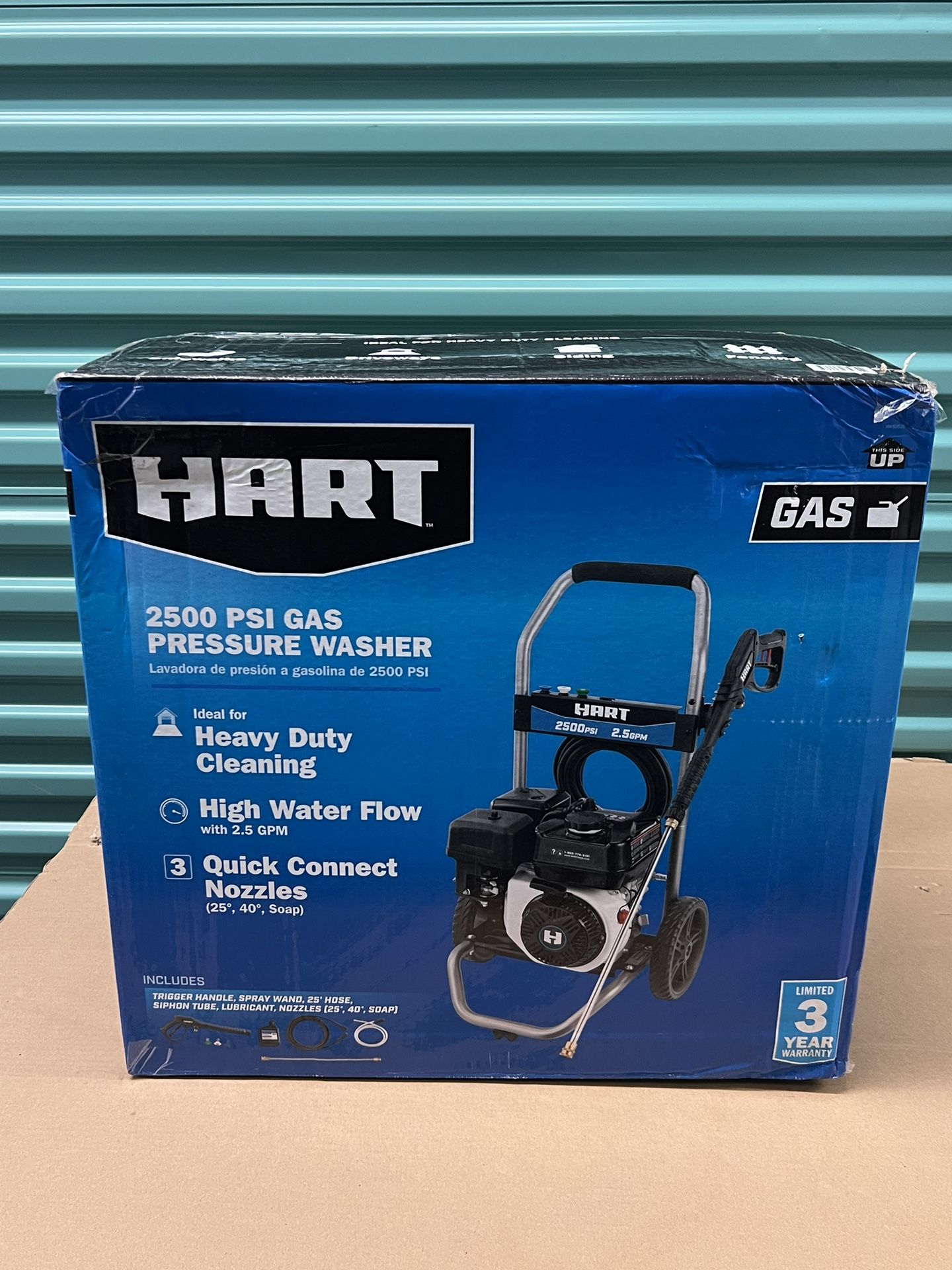 Pressure Washer, Pressure Cleaner 2500 PSI, Hart