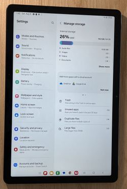 Samsung Galaxy Tab A9+ 11" 2024 5G WiFi 4GB RAM 64GB SSD