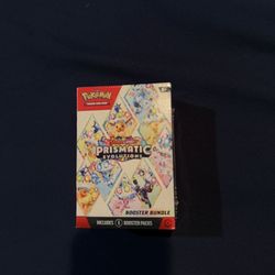 Pokemon Prismatic Evolutions Booster Bundle 