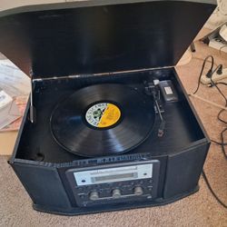 3 In One Record Player, CD, Am/fm Works Great