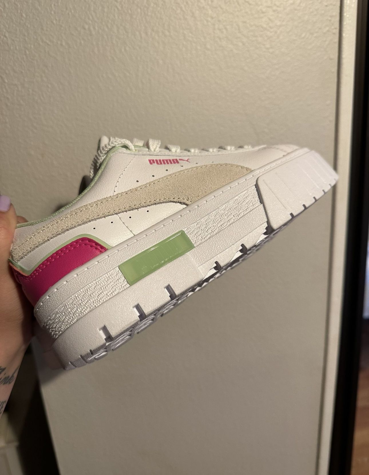 Brand new City Connect Padres Colored Puma Shoes