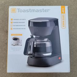 Toastmaster 5 Cup Coffee Maker New Wirh Box  NWB 