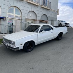1982 Chevrolet El Camino For Parts Of Whole Car 