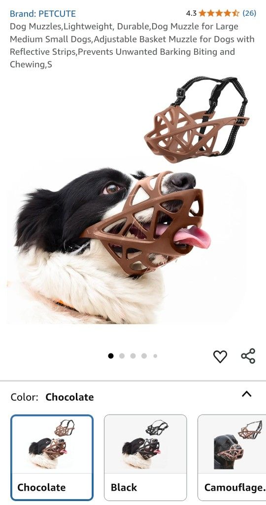 Dog Muzzle