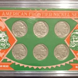 American Frontier Nickel Set (Small and Large Sets)