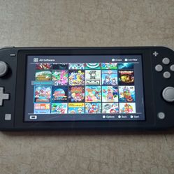 Nintendo Switch Lite Mod With 125 Switch Games