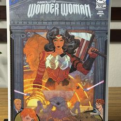 ABSOLUTE WONDER WOMAN ANNUAL #1 SHERMAN VARIANT FIRST PRINT