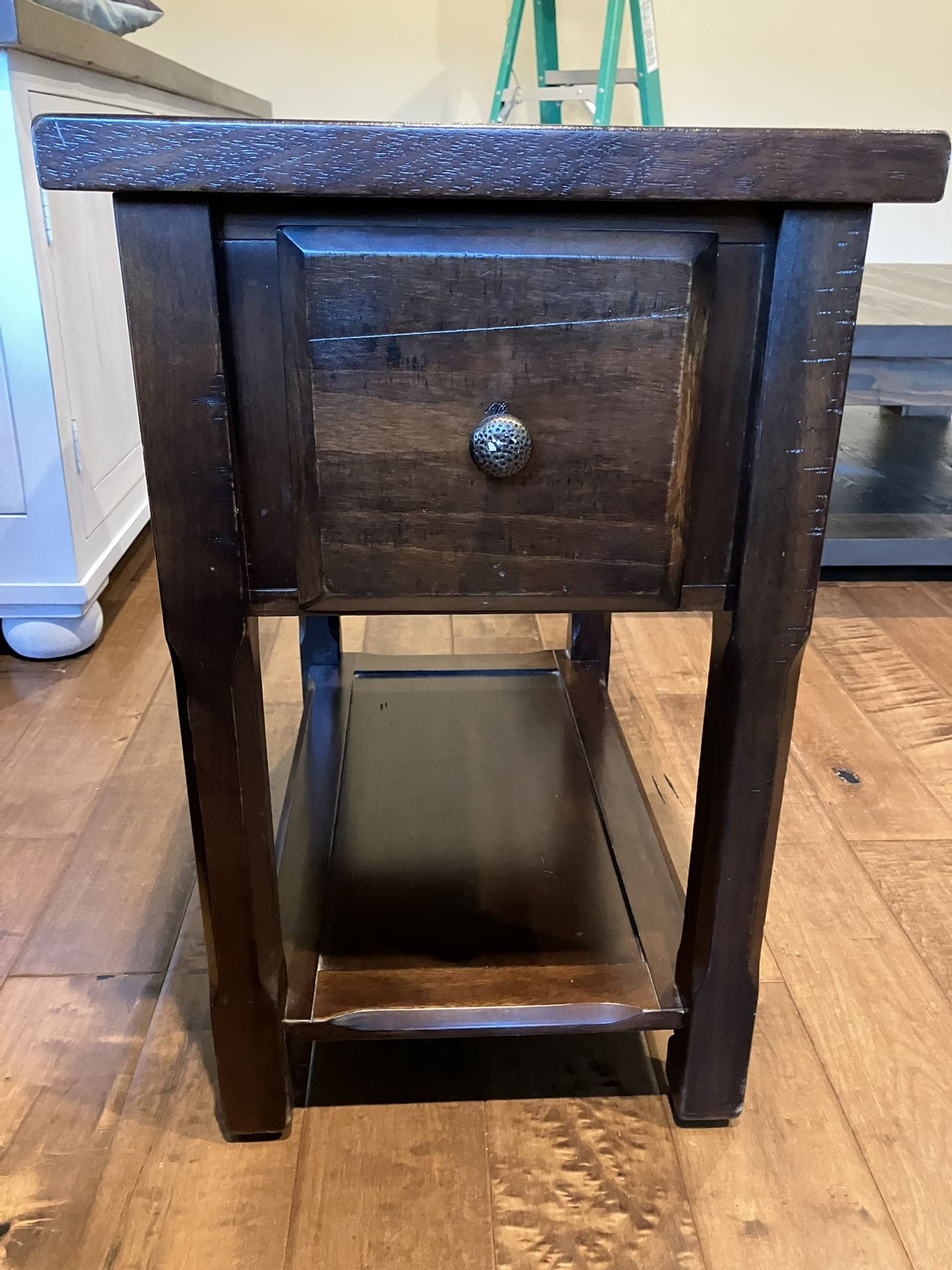 Small Wooden Side End Table