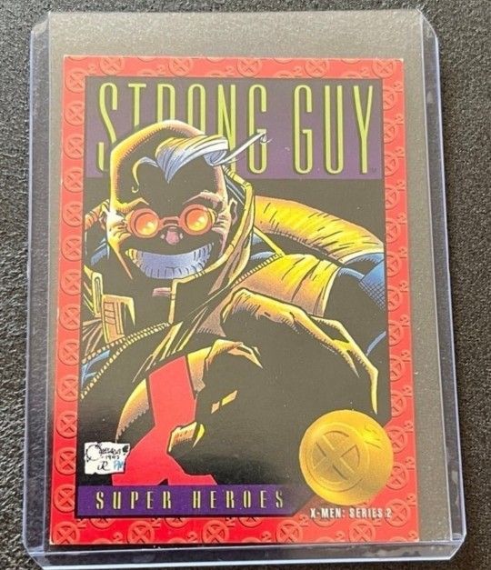 1993 Skybox X-Men Series 2 Strong Guy #32