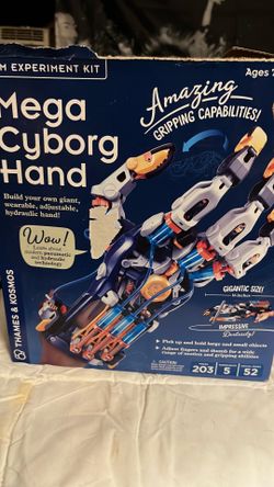 Mega cyborg hand kids build