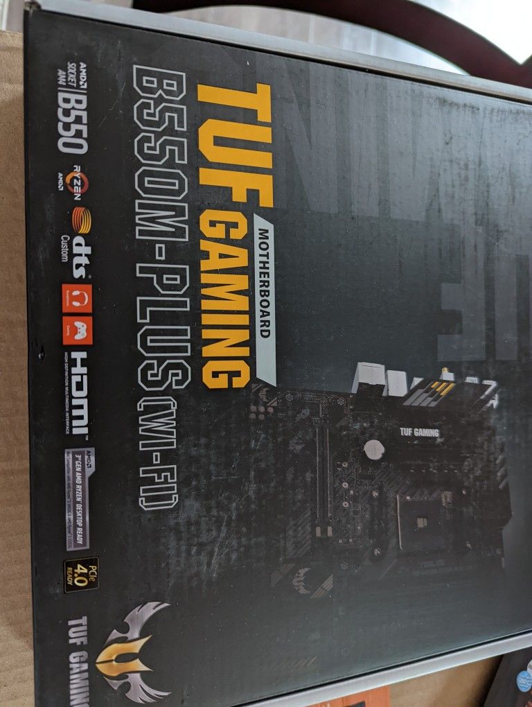 ASUS TUF Gaming B550 PLUS WiFi AMD AM4 Zen Ryzen 5000 3rd Gen