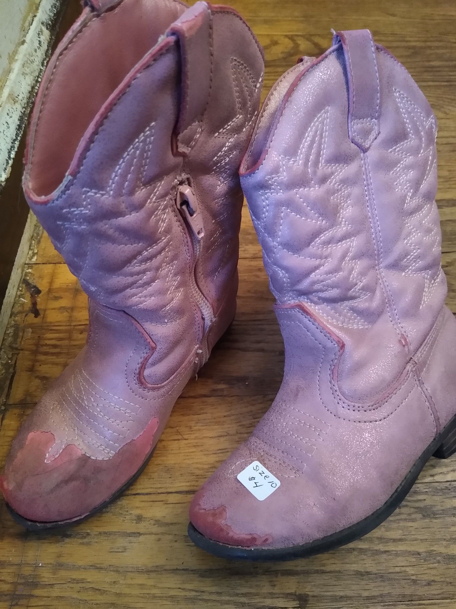 Kid Size 10 cowboy boots