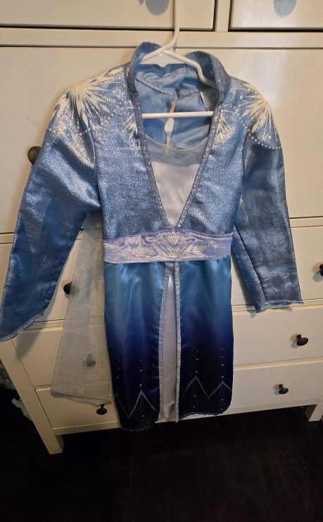Elsa Fozen Costume 