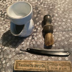 Antique Shaving Set