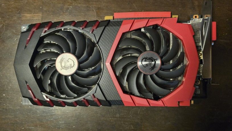 MSI GeForce GTX1070 8GB GAMING X GDDR5 PCI-E Graphics Video Card DP DVI HDMI