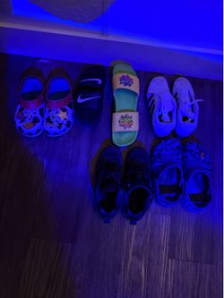 Kids shoes like new  some new