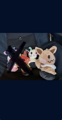 Plushies Small  Brown & Beige Only 2X5