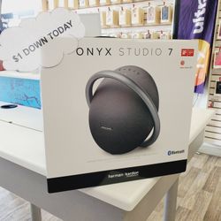 Harman Kardon Onyx Studio 7 Bluetooth Speaker - Pay $1 DOWN AVAILABLE - NO CREDIT NEEDED