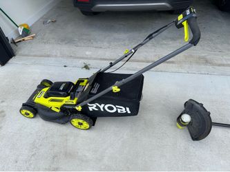 Ryobi Lawn mower, String Trimmer, Blower