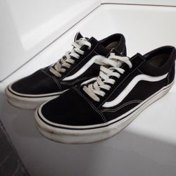 Vans Size 12 (Black and White) 