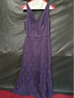 Purple Long Dress Size M