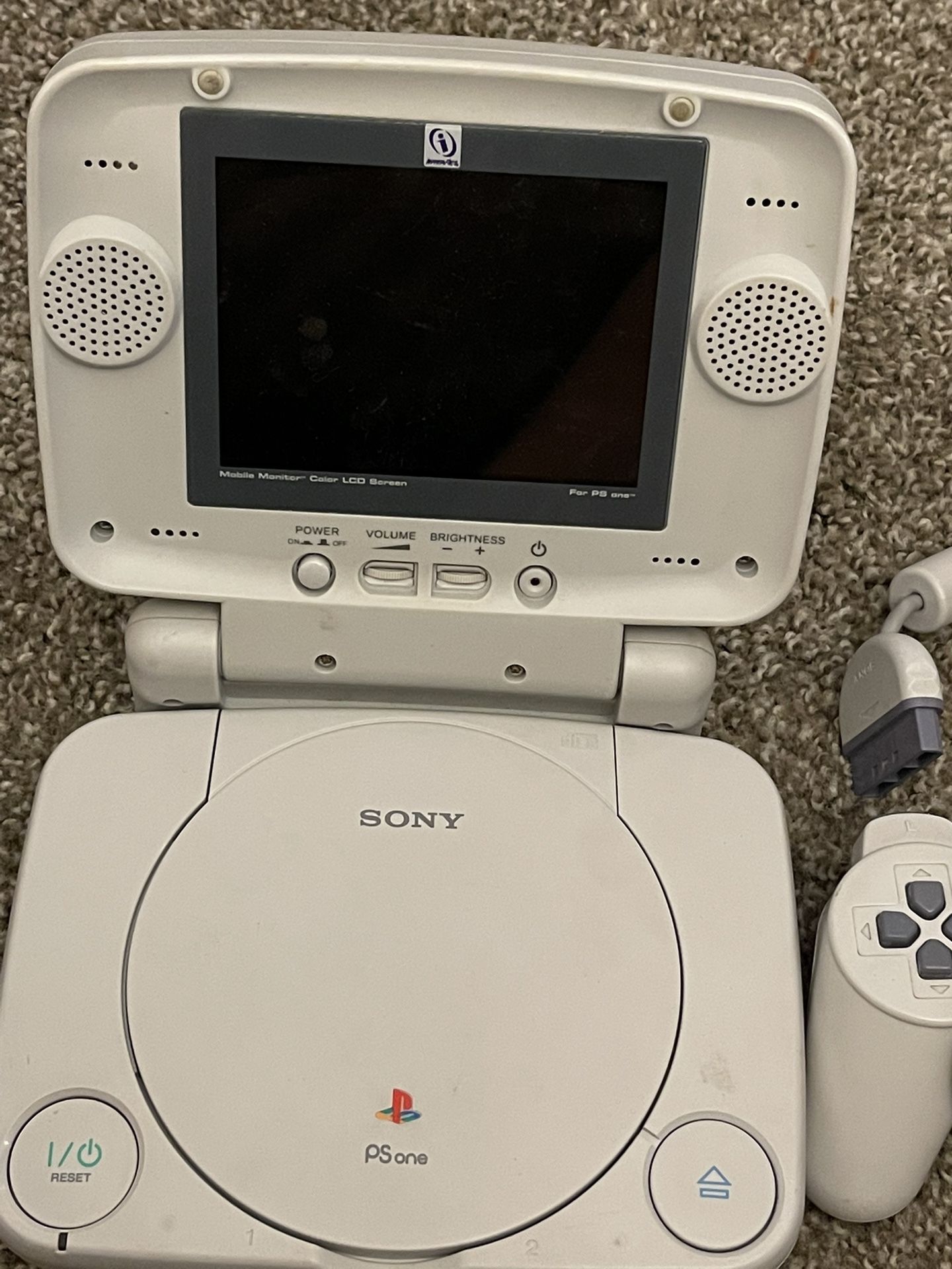 Rare PS One With Screen