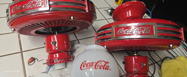 Coca cola ceiling fans