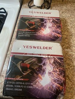 Yeswelder Welding Wire never been open box is messed up but still brand new asking 10$ or take both for 20$ pick up in Ontario