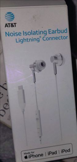 At&t noise cancelling ear buds NEW IN PKG