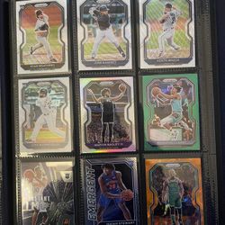 Baseball Raw Cards Prizm And Topps Chrome 